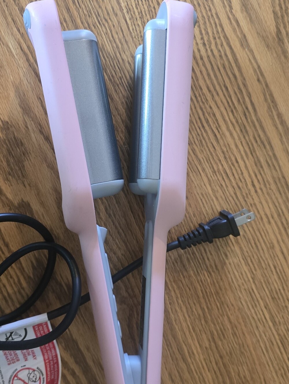 TYMO Rovy Wave Curling Iron Pink Beach Waves Like New
